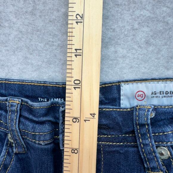 AG Adriano Goldschmied Jeans The James Slim Straight Kids 16 Blue Mid Rise Denim - Picture 7 of 9